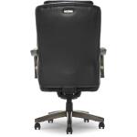 Delano Big & Tall Executive Leather Office Chair, Jet Black with Distressed Wood - 45833B-LZB - Image 7
