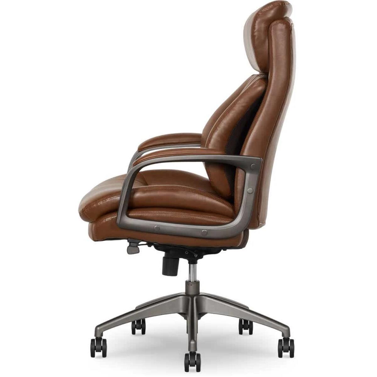 Nova Executive Leather Office Chair, Cognac - 52372-CBRN - Image 7