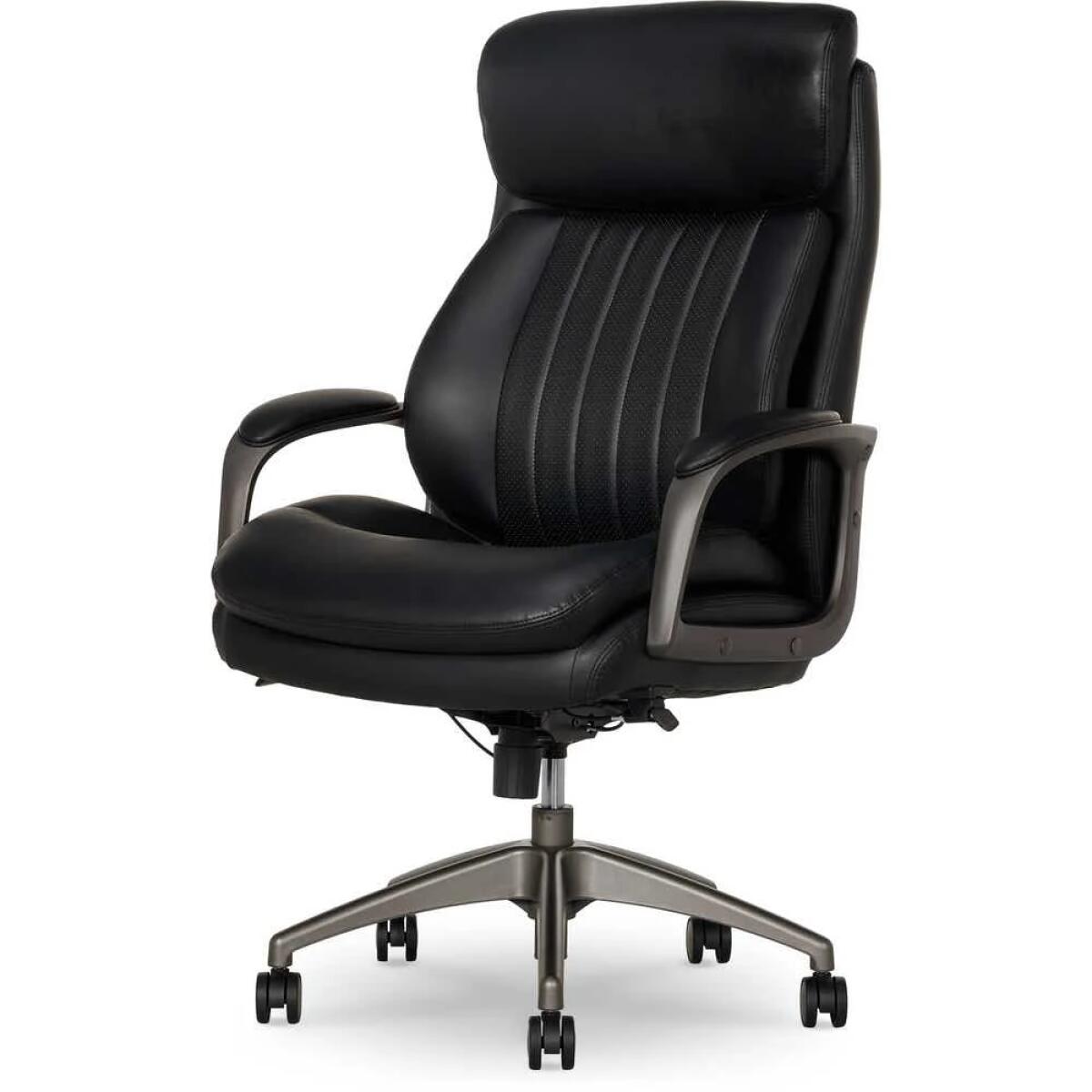 Nova Executive Leather Office Chair, Black - 52372-BLK - Image 16