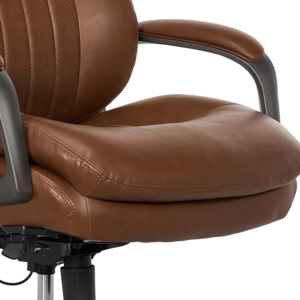 Nova Executive Leather Office Chair, Cognac - 52372-CBRN - Image 12