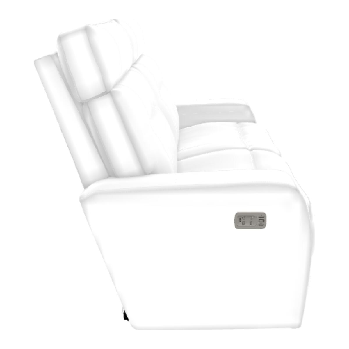 Baron Power Wall Reclining Loveseat w/ Headrest & Lumbar - 32X807 - Image 4