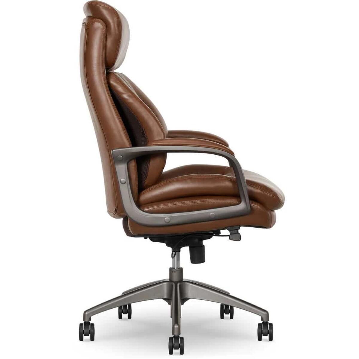 Nova Executive Leather Office Chair, Cognac - 52372-CBRN - Image 3