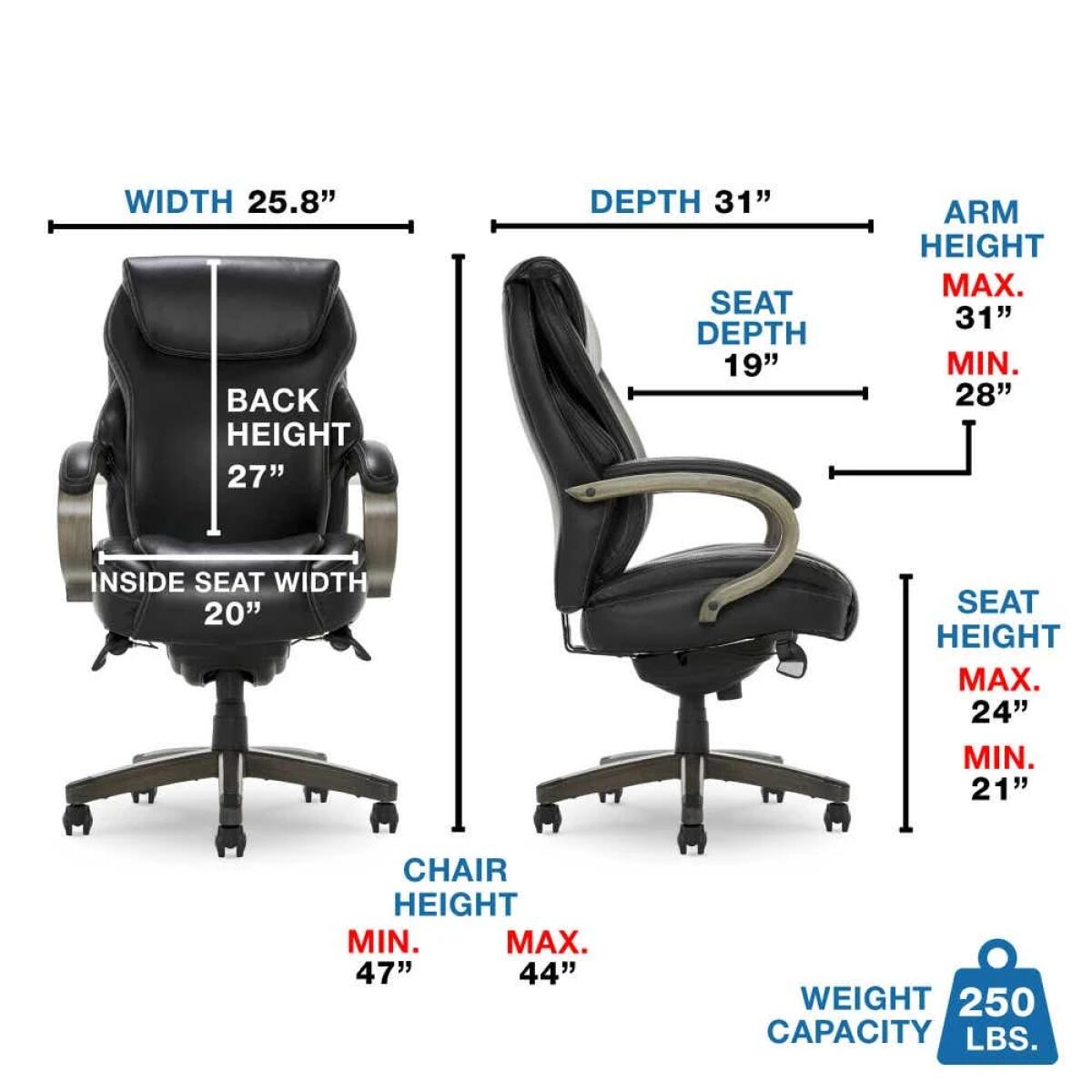 Hyland Executive Office Chair - Image 14