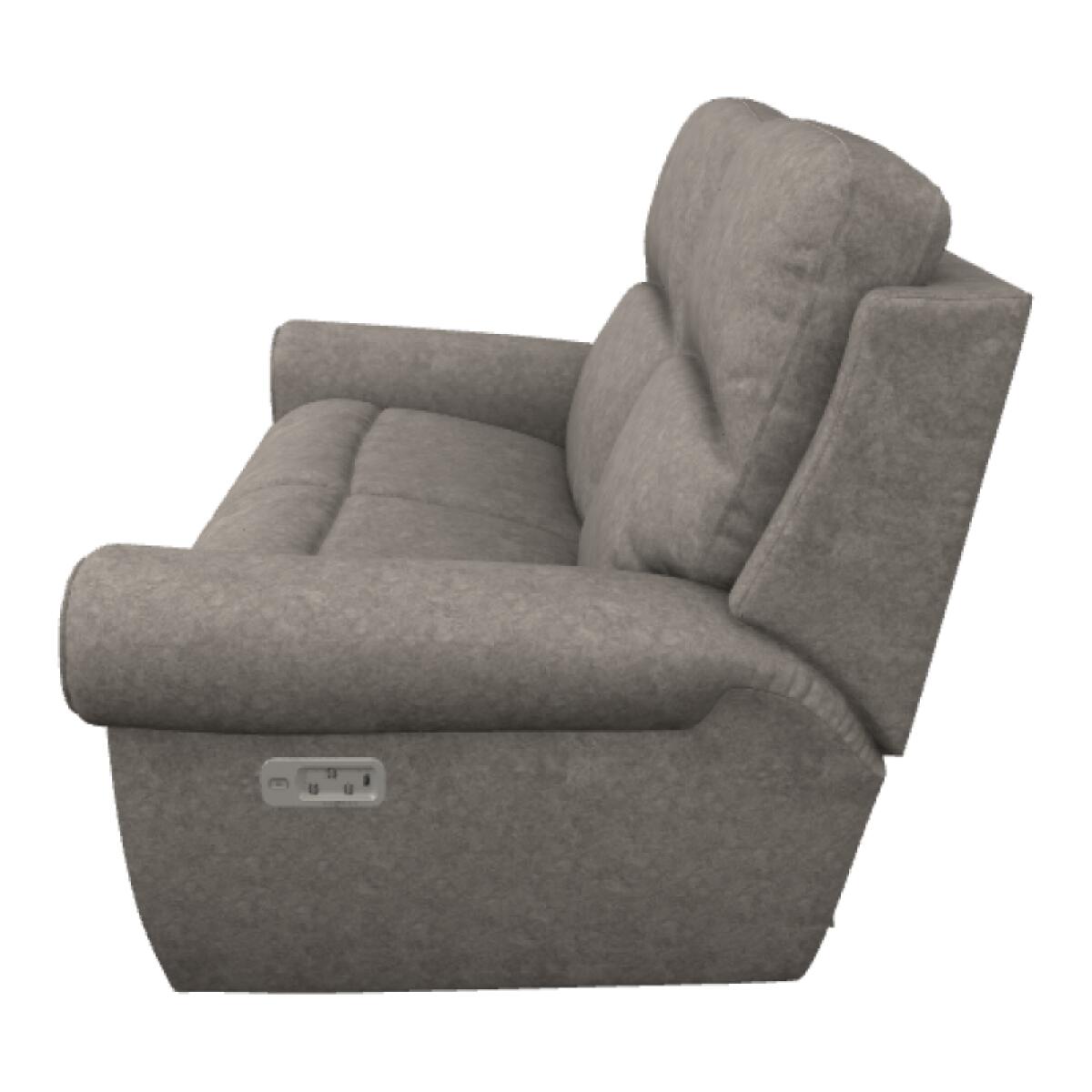 Dutton Power Reclining Loveseat w/ Headrest & Lumbar - X48828 - Image 2