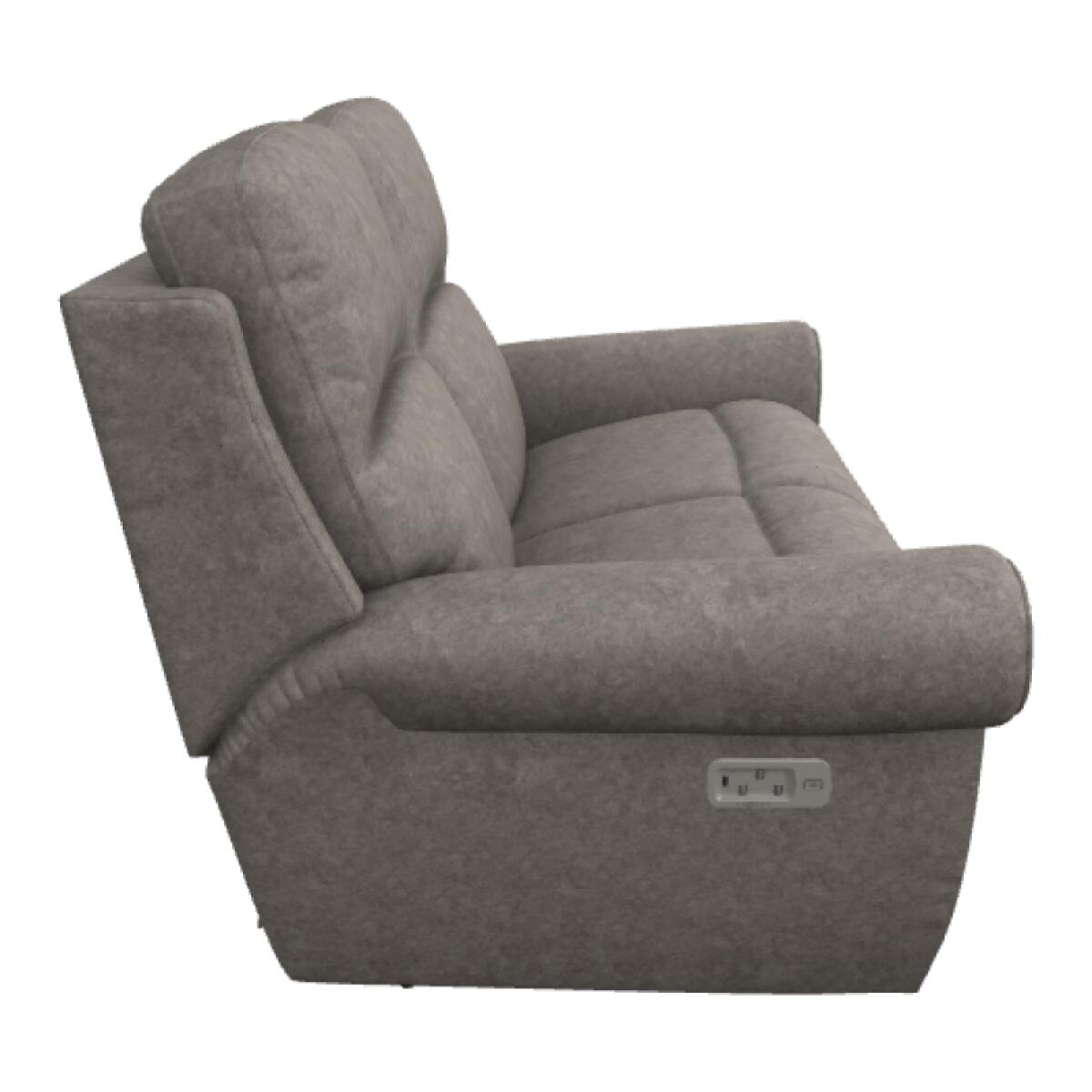 Dutton Power Reclining Loveseat w/ Headrest & Lumbar - X48828 - Image 4
