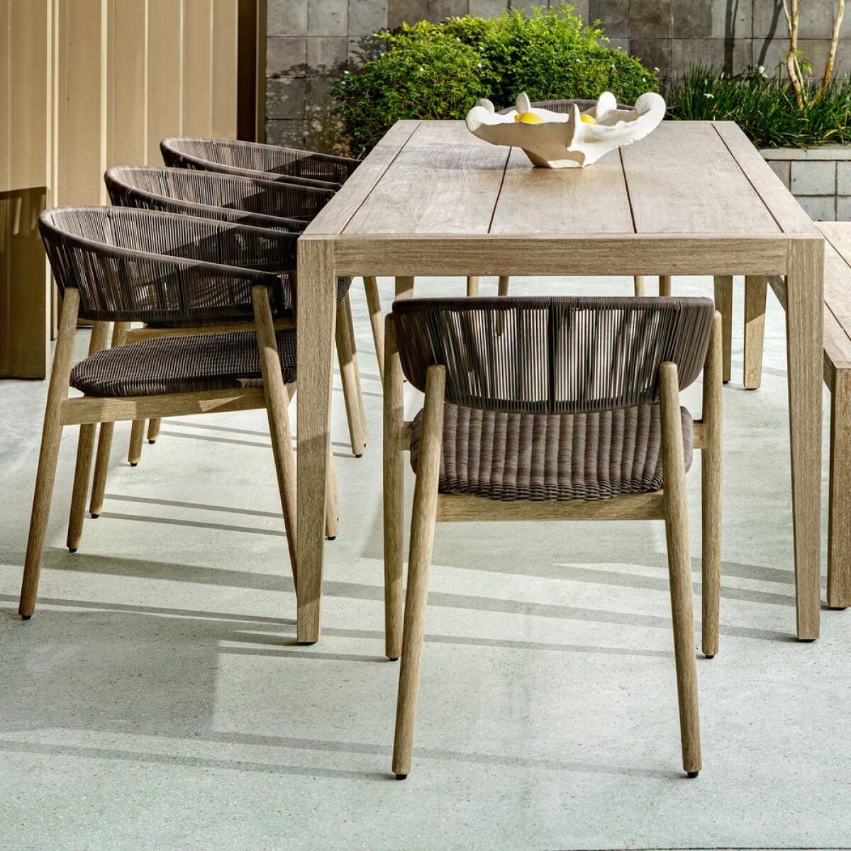 Dermott Outdoor Dining Chair, Java, 2 Per Box, Priced Each - Image 3
