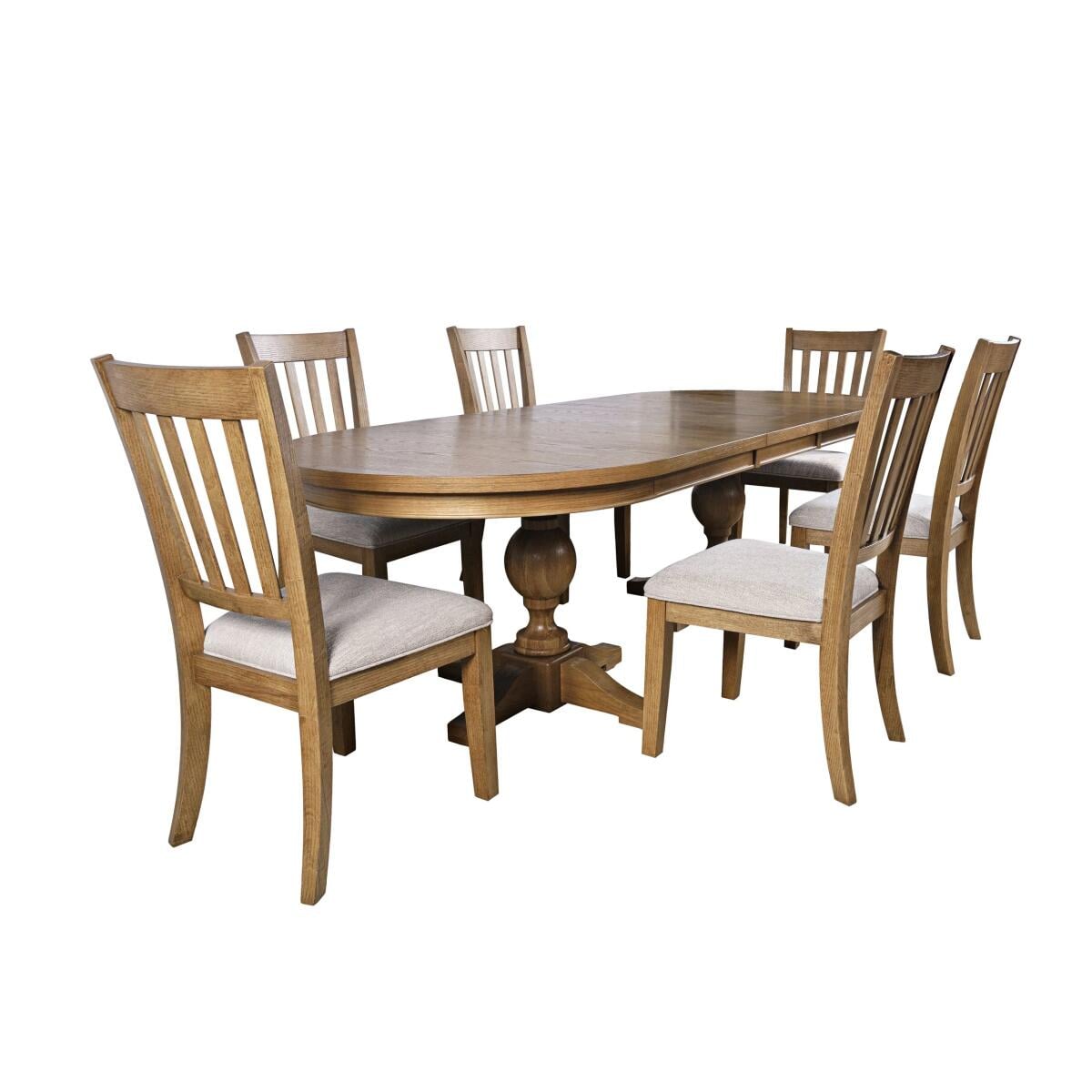 11bc97f2707f1ab2363132c588e1ebff Brentwood 102" Double Pedestal Dining Table - Image 1