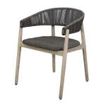 Dermott Outdoor Dining Chair, Java, 2 Per Box, Priced Each - Image 7