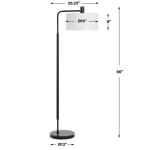 Richie Floor Lamp, Black - Image 6