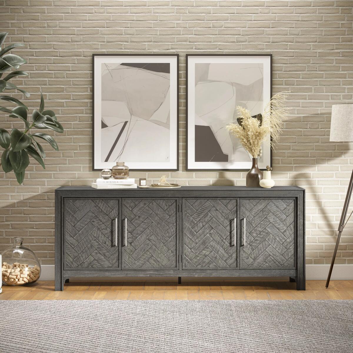 Gramercy 4 Door Accent Cabinet - Image 2