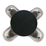 Nash 50" Round Dining Table Black - Image 9