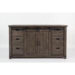 Madison County Barn Door Server