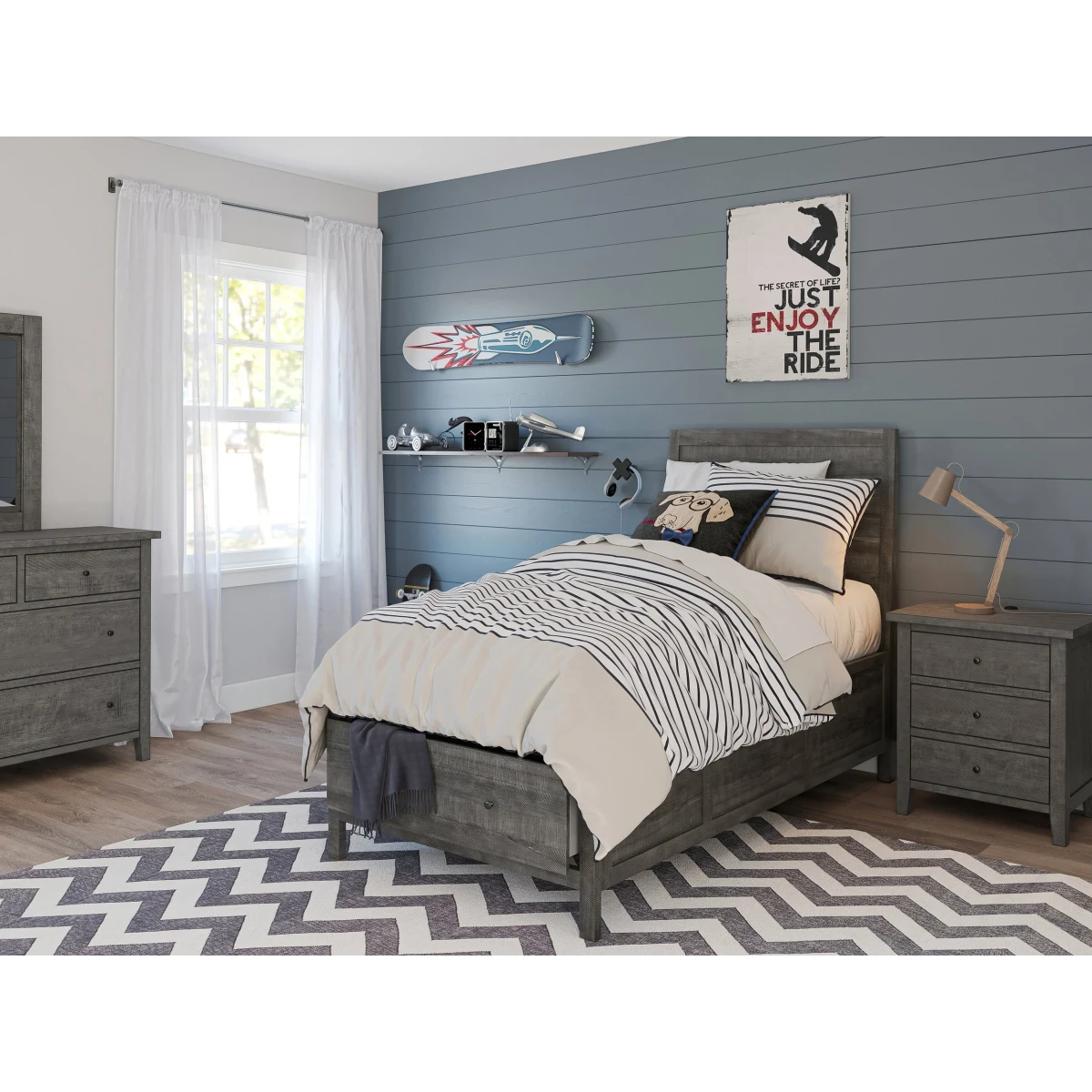 Maxton Twin/full Storage Bed - Image 2