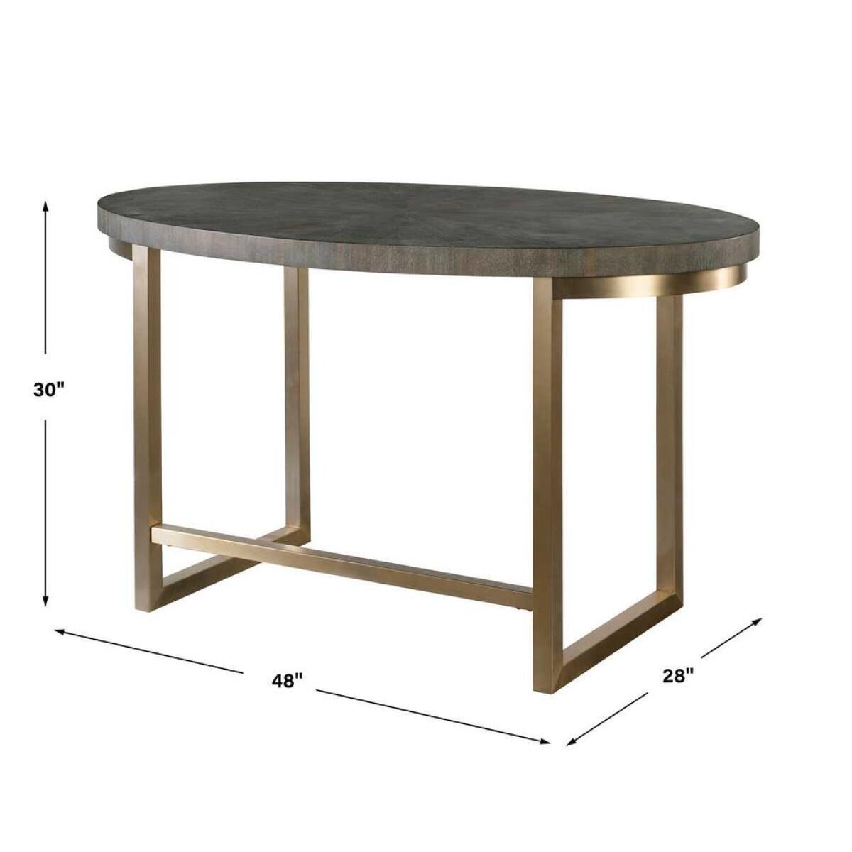 Taja Oval Desk - Image 5