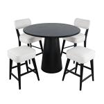 Nash 45" Counter Dining Black Table Kit - Image 5