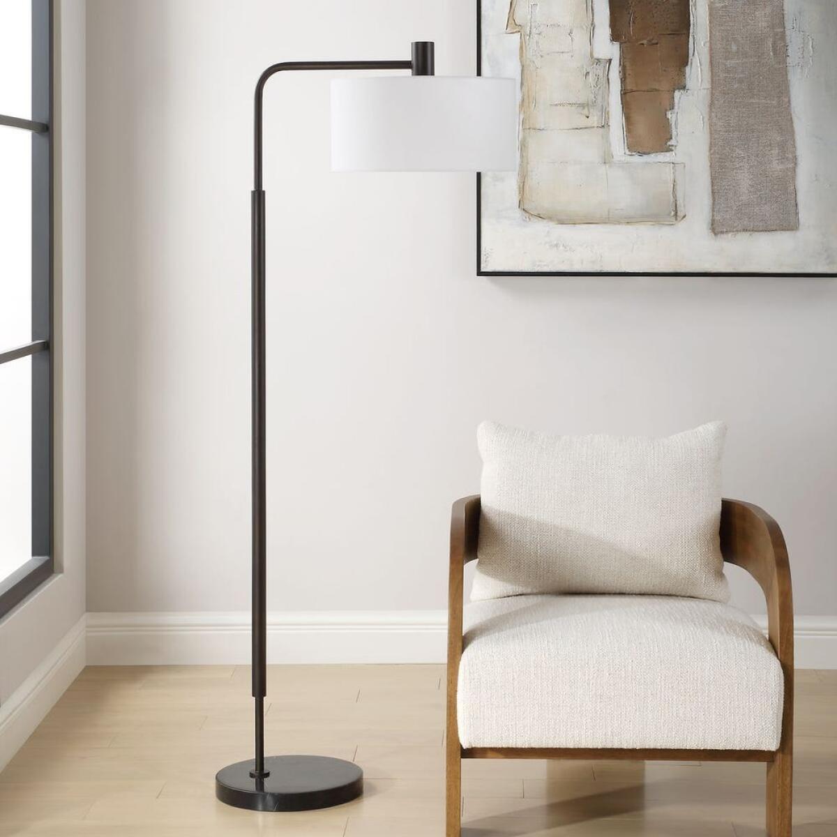 Richie Floor Lamp, Black - Image 3