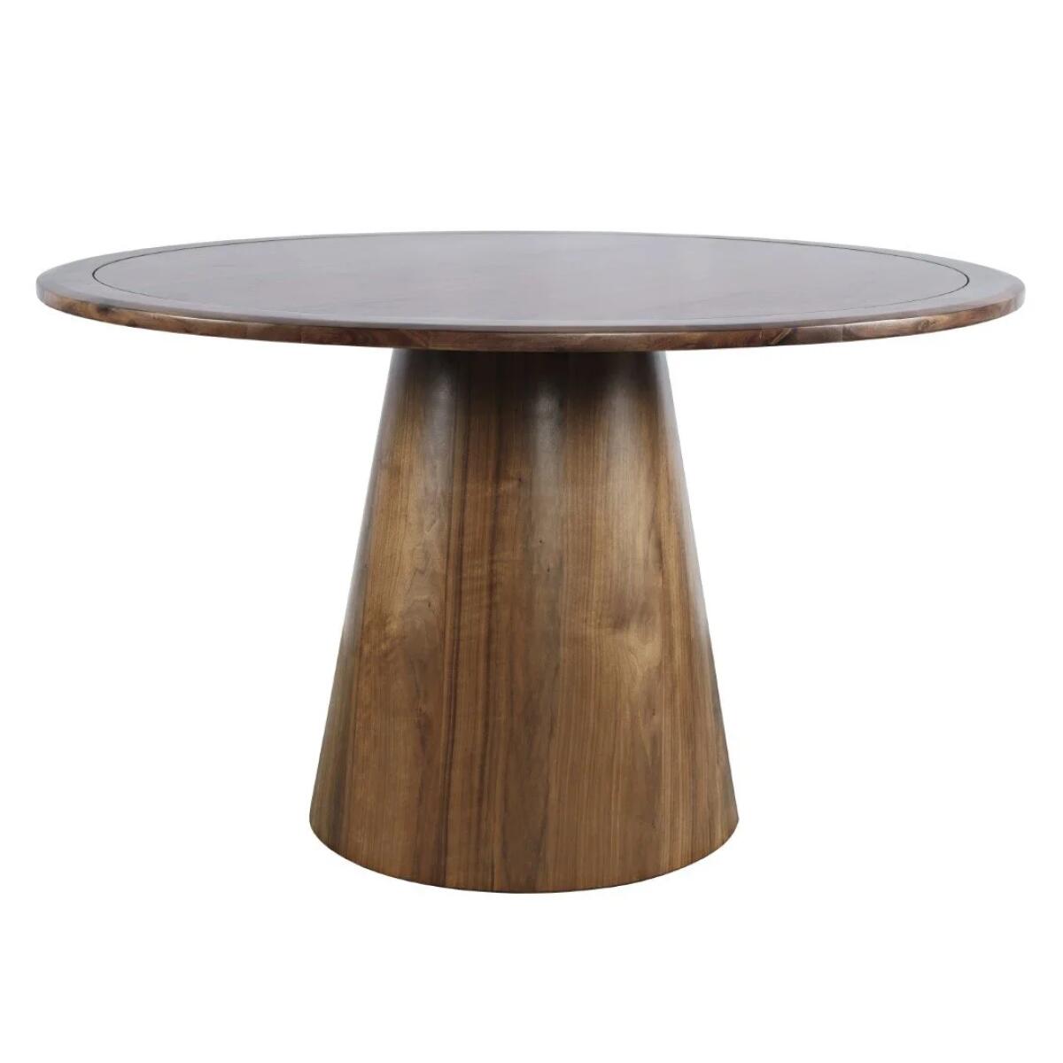 Nash Dining Table 50" Round Walnut - Image 3