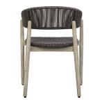 Dermott Outdoor Dining Chair, Java, 2 Per Box, Priced Each - Image 9