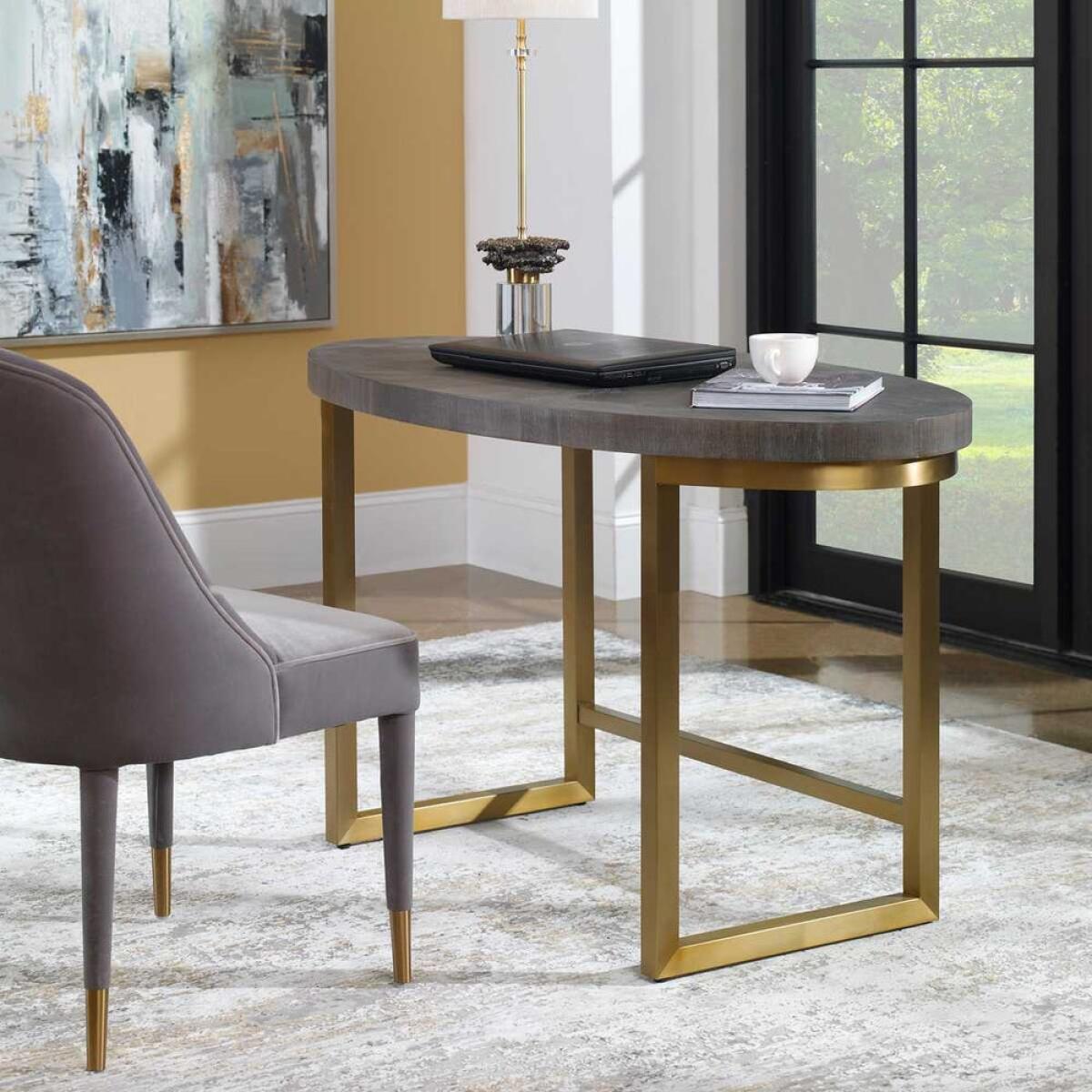 Taja Oval Desk - Image 2