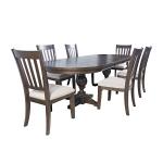 Brentwood 102" Double Pedestal Dining Table - Image 4