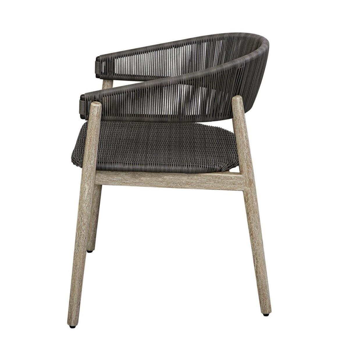 Dermott Outdoor Dining Chair, Java, 2 Per Box, Priced Each - Image 8