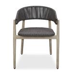 Dermott Outdoor Dining Chair, Java, 2 Per Box, Priced Each