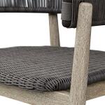 Dermott Outdoor Dining Chair, Java, 2 Per Box, Priced Each - Image 11